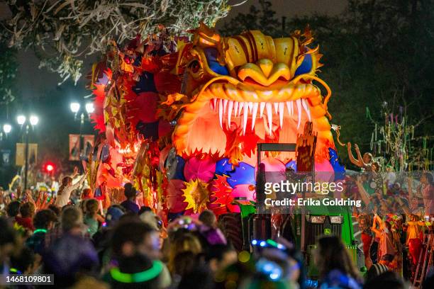 The 2023 Krewe of Orpheus parade takes place on February 20, 2023 in New Orleans, Louisiana.