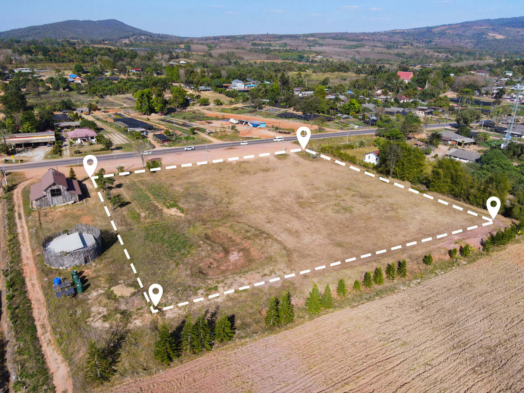 cleared land ready for development