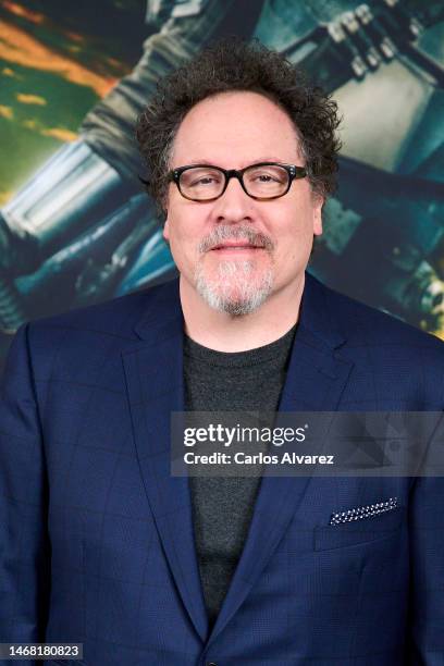 Director Jon Favreau promotes the third season of the original Disney+ series, Star Wars: The Mandalorian at the Ritz Carlton Hotel on February 21,...