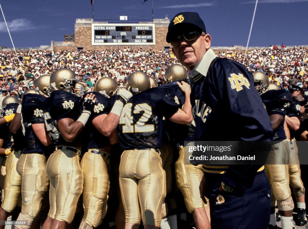 University of Purdue Boilermakers vs Notre Dame Fighting Irish