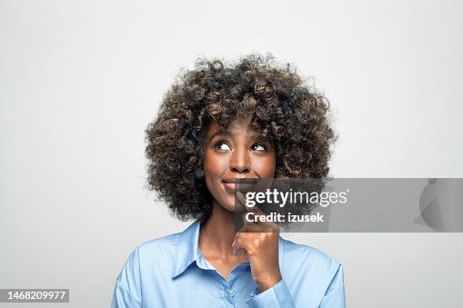 Portrait of a thoughtful young businesswoman Portrait of a thoughtful young businesswoman