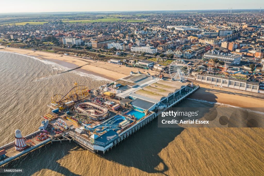 Clacton-on-Sea Pier.