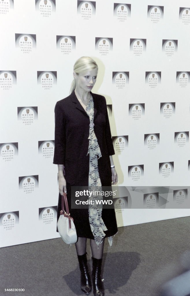 2001 Events Guests attend the British Fashion Awards at Battersea Park Events ...