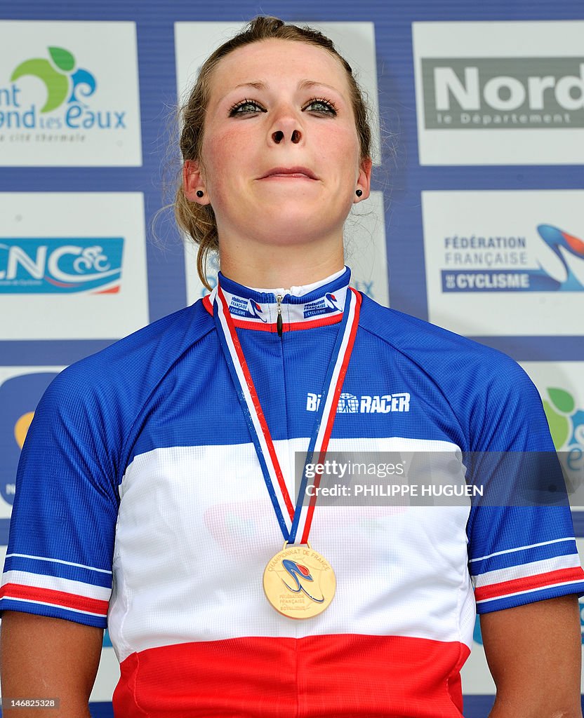 French cyclist Marion Rousse, awarded wi