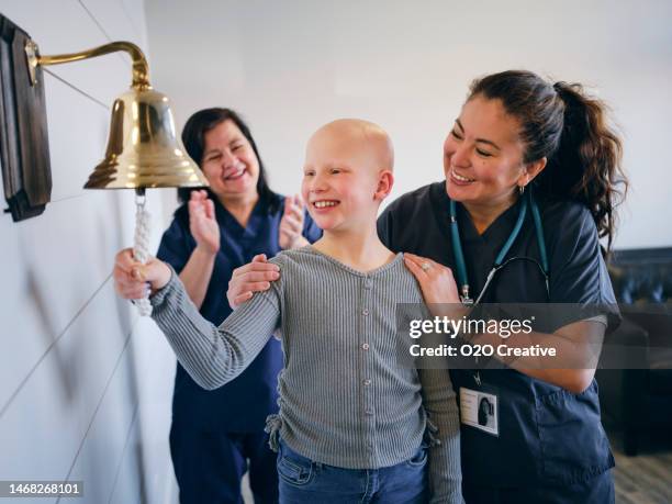 Cancer Bell Ringer Patient Ring Bell Photos and Premium High Res Pictures - Getty Images