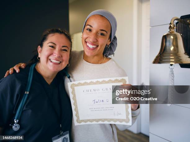 Cancer Bell Ringer 61 Cancer Patient Ringing Bell Stock Photos, High-Res Pictures, and ...