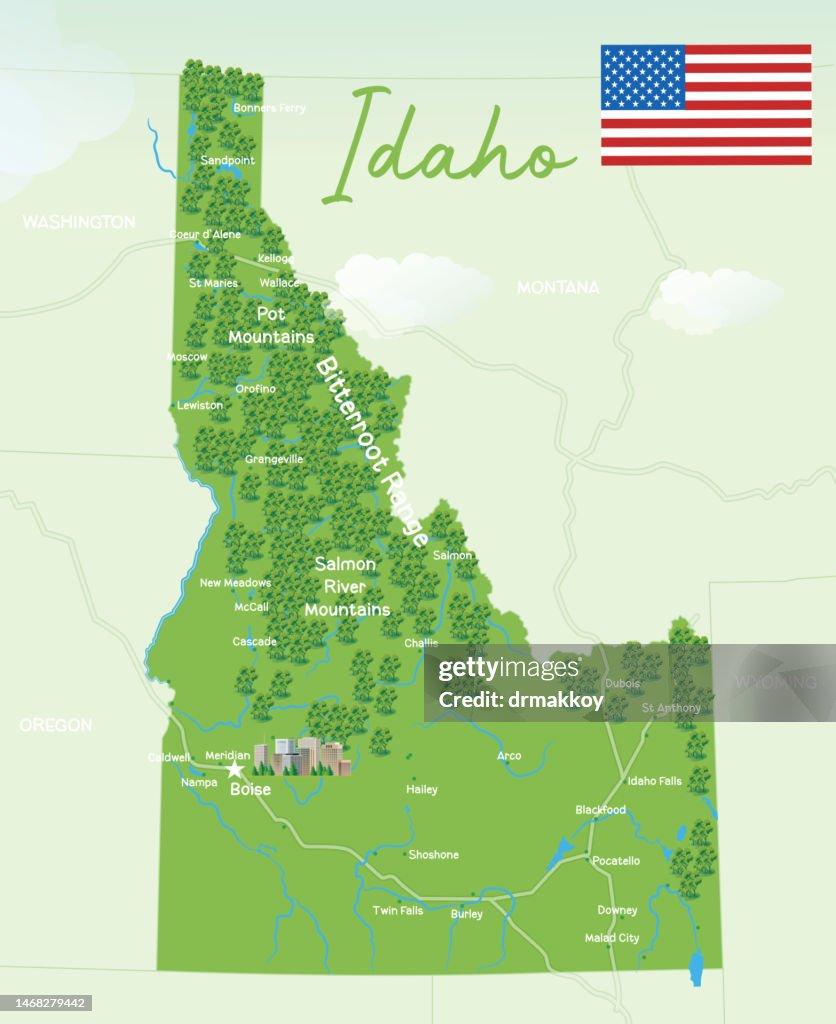 Idaho Map