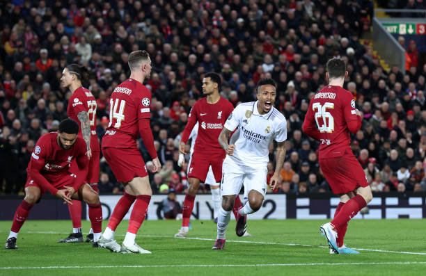 GBR: Liverpool FC v Real Madrid: Round of 16 Leg One - UEFA Champions League