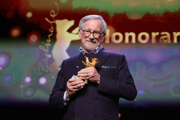 DEU: "The Fabelmans" (Die Fabelmans) Premiere & Honorary Golden Bear And Homage For Steven Spielberg - 73rd Berlinale International Film Festival