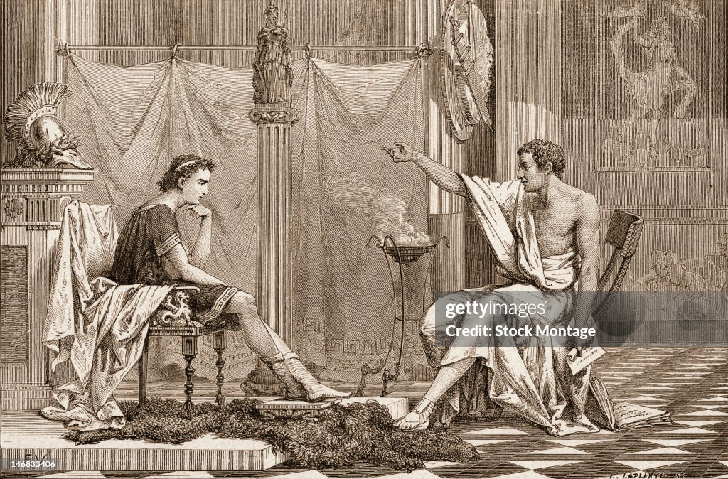 Aristotle Teaches Alexander The Great