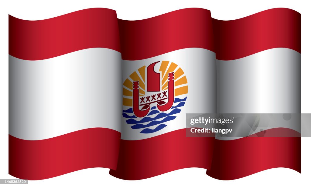 Bandera de Polinesia Francesa