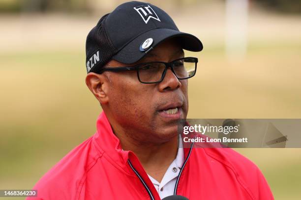 Jay Harris attends the 54th NAACP Image Awards Golf Invitational, A PGD Global Production at Wilshire Country Club on February 21, 2023 in Los...