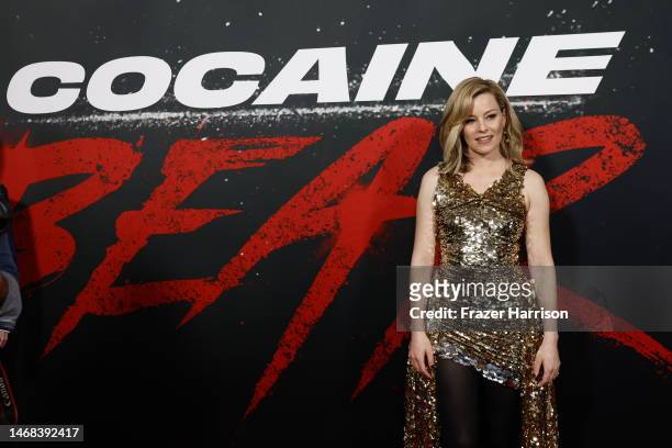 Elizabeth Banks attends the Los Angeles premiere of Universal Pictures' "Cocaine Bear" at Regal LA Live on February 21, 2023 in Los Angeles,...
