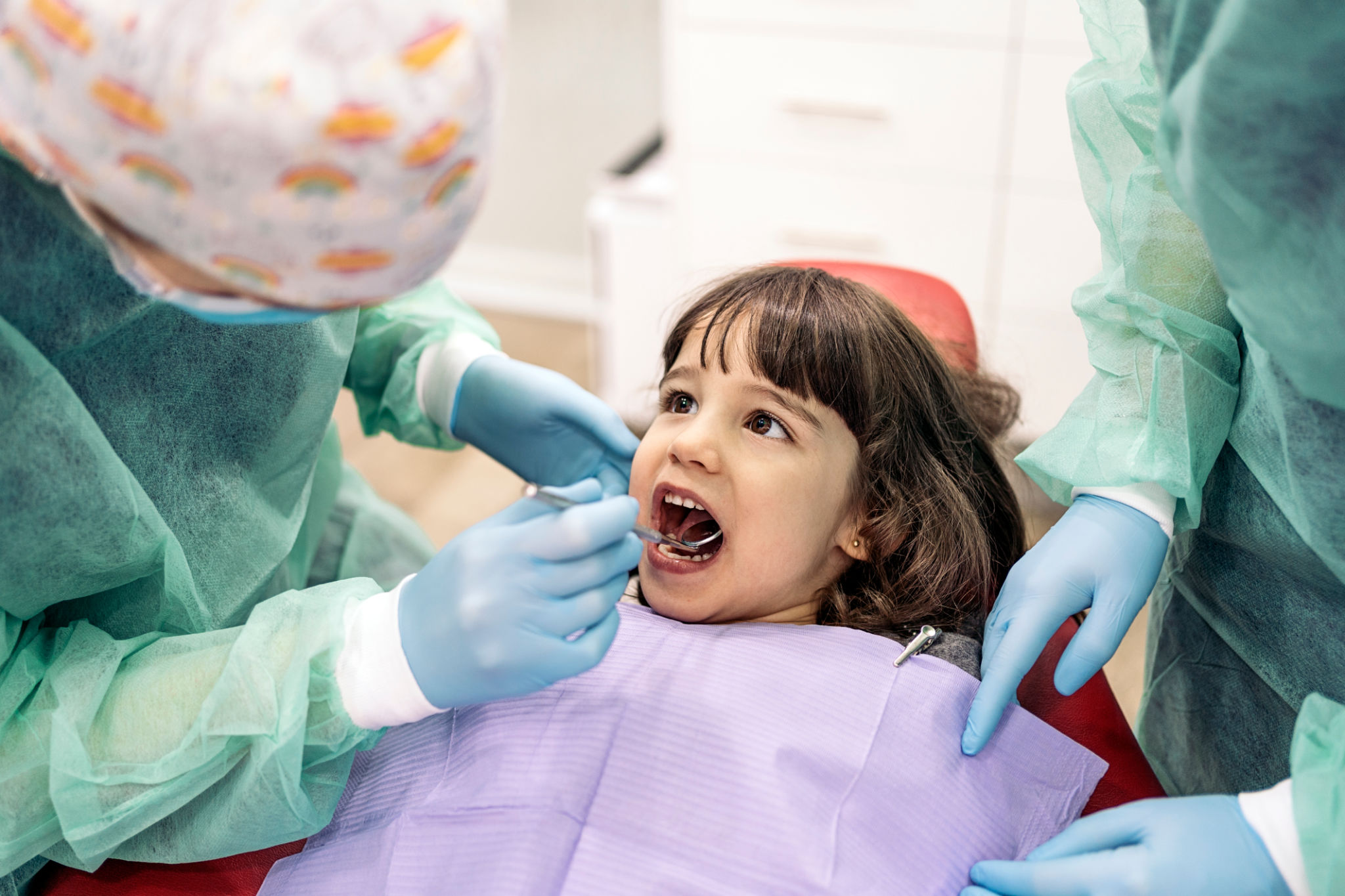 Young Girl in Dental Clinic Young Girl in Dental Clinic
