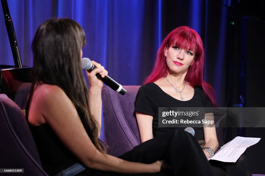 Api Rozzi Rozzi speaks with Lyndsey Parker at Spotlight: Rozzi at The GRAMMY ...