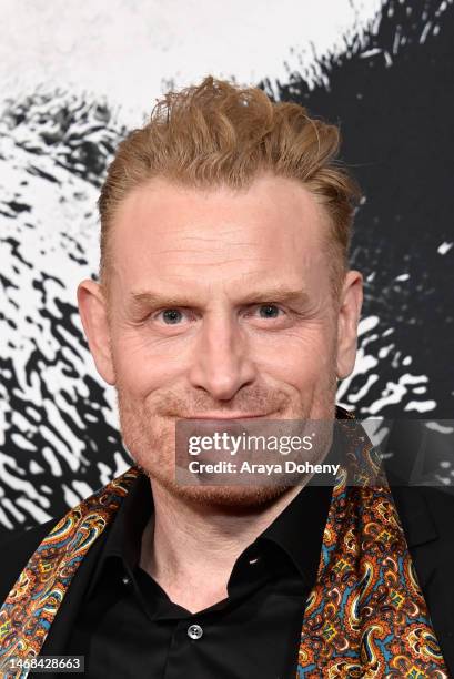 Kristofer Hivju attends the Los Angeles premiere of Universal Pictures' "Cocaine Bear" at Regal LA Live on February 21, 2023 in Los Angeles,...