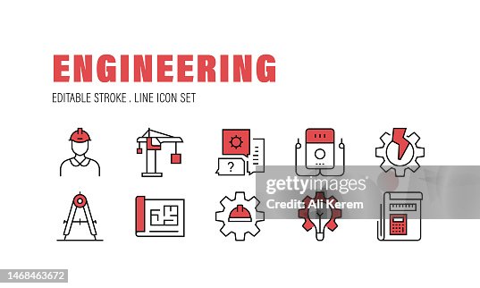 Engineering, Engineer, It Engineering, Planning, Measurement Icons. Engineering, Engineer, It Engineering, Planning, Measurement Icons.