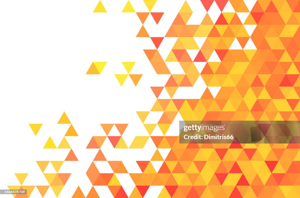 Modello colorato geometrico con spazio di copia per il testo