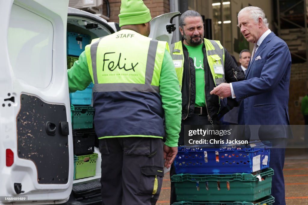 The King Visits The Felix Project
