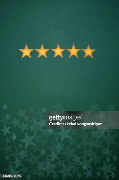 concept of excellence, five stars, gold stars - 5 stars stock-fotos und bilder