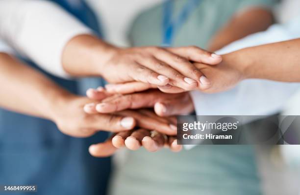 hands together, business people and team building for company mission, project collaboration and group support. employees or staff solidarity, hand stack sign and diversity circle for teamwork goals - teamwork human hand team stock pictures, royalty-free photos & images