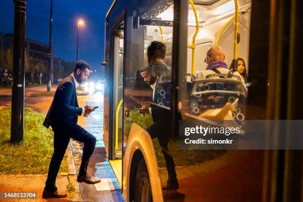 Bus Members 649 Bus Profile View Stock Photos, High-Res Pictures, and Images ...