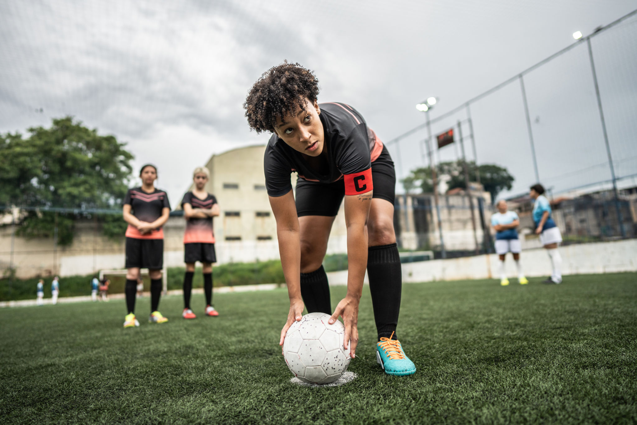 young footballer