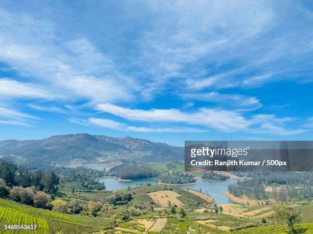 scenic view of landscape against sky,balacola,tamil nadu,india - better rural india fotografías e imágenes de stock
