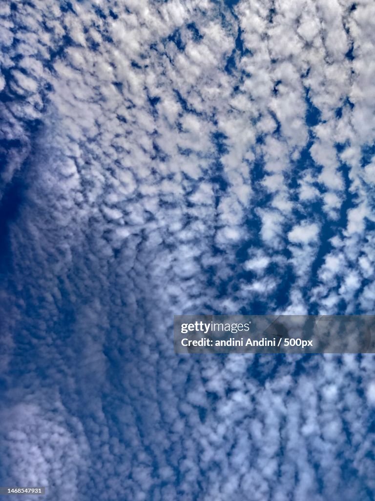 Low angle view of clouds in sky