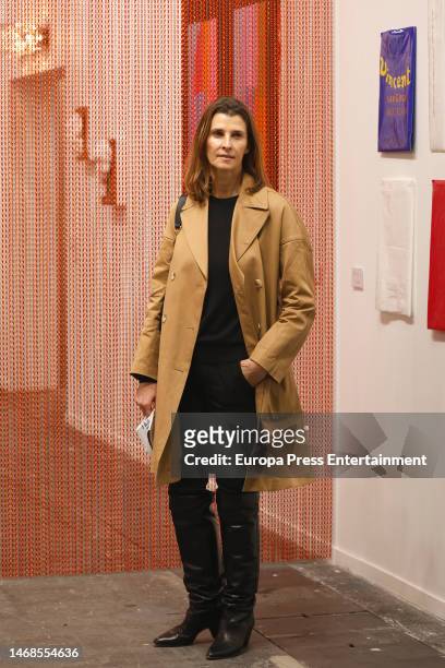 Rosario Nadal during the opening of ARCO, February 22 in Madrid, Spain.