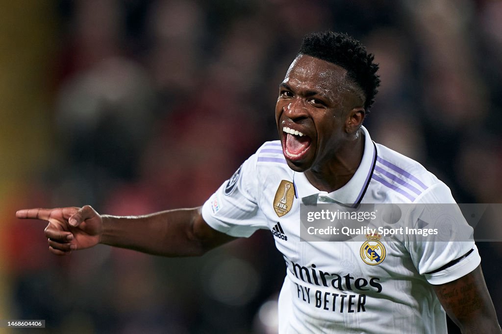 Liverpool FC v Real Madrid: Round of 16 Leg One - UEFA Champions League