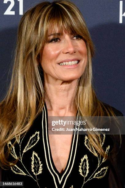 Begona Gomez attends the photocall for "Las Top 100 Mujeres Líderes En España" at Teatro Real on February 22, 2023 in Madrid, Spain.