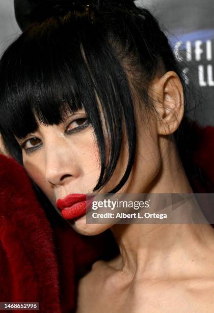 Patsy Ka Ling Bai Ling arrives for the Screening Of