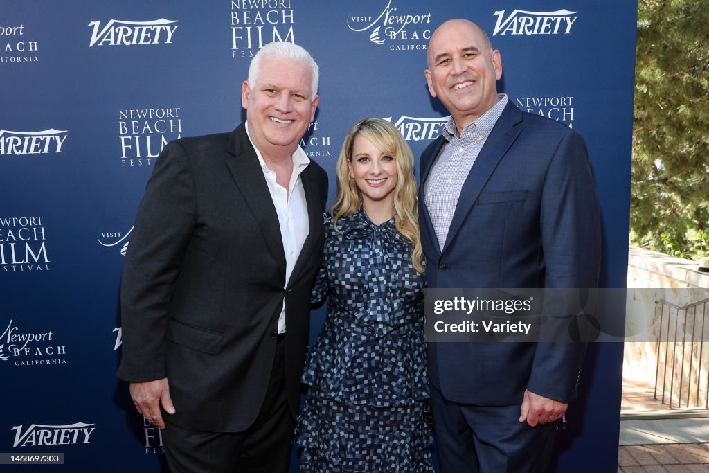 Sherwin Actor Gary C. Sherwin, Melissa Rauch and Gregg Schwenk News Photo - Getty Images