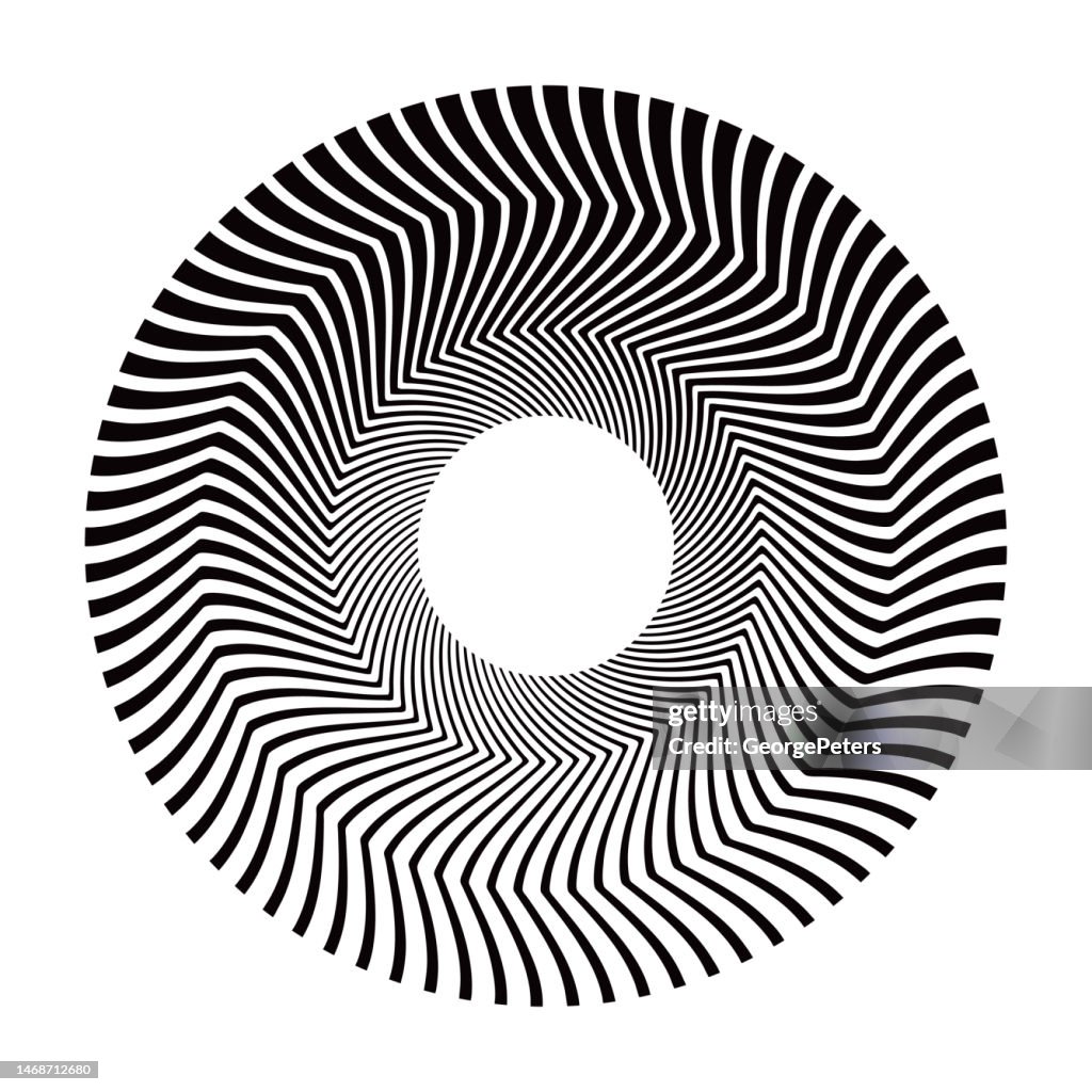 Spiral Line Frame Spiral Frame Border High-Res Vector Graphic - Getty Images
