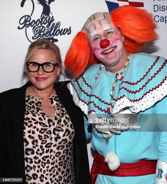 Patricia Arquette and David Arquette attend the Healthy Humor benefit hosted by David and Christina Arquette at Bootsy Bellows on February 22, 2023...
