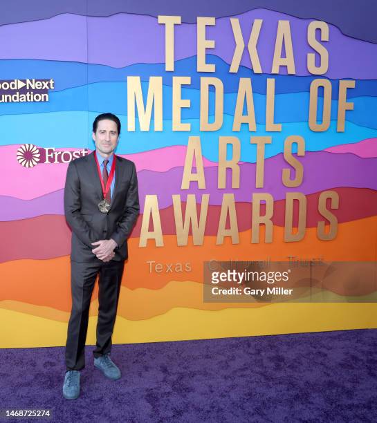Honoree Luke Wilson attends the 2023 Texas Medal of Arts Awards at the Long Center for the Performing Arts on February 22, 2023 in Austin, Texas.