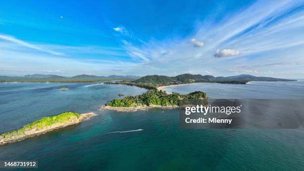 thailand koh lanta island laem kho kwang beach xxl panorama - xxl stock pictures, royalty-free photos & images