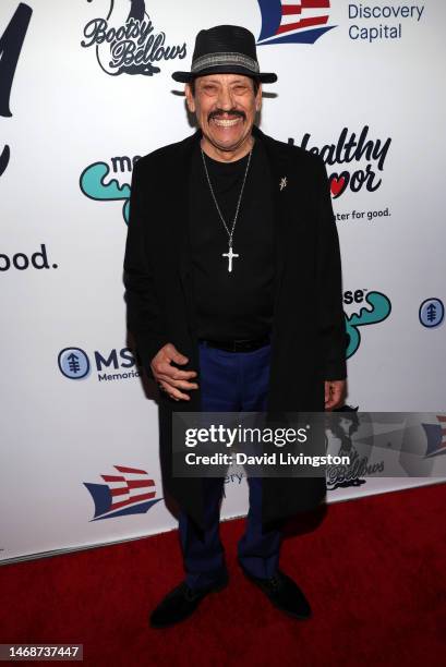 Danny Trejo attends the Healthy Humor benefit hosted by David and Christina Arquette at Bootsy Bellows on February 22, 2023 in West Hollywood,...
