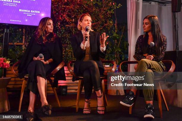 Bianca Gates, Anita Patrickson and Tamara Dhia