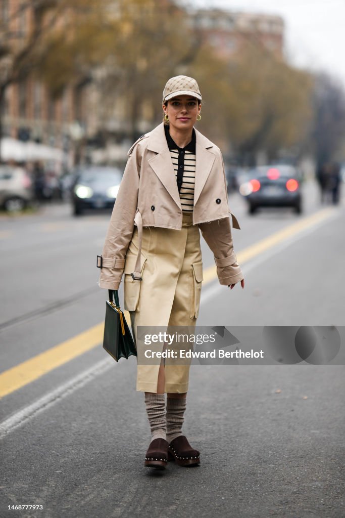 Street Style - Day 2 - Milan Fashion Week Womenswear Fall/Winter 2023/2024