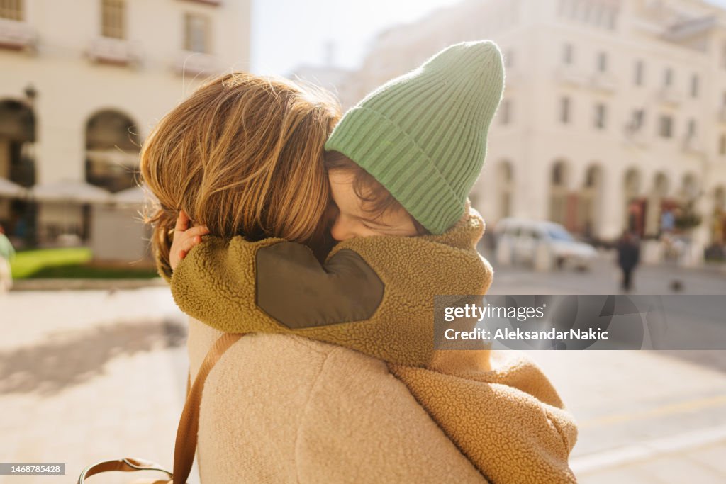 Etwas Liebe mit meiner Mutter teilen