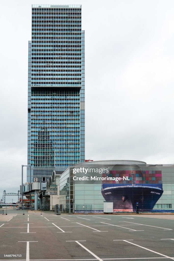 Rotterdam R Building Landmark Building Rotterdam In Rotterdam High-Res Stock Photo - Getty ...