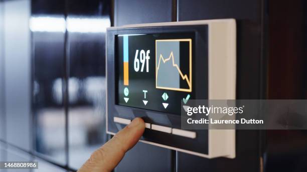 thermostat kitchen fahrenheit - fahrenheit stock pictures, royalty-free photos & images