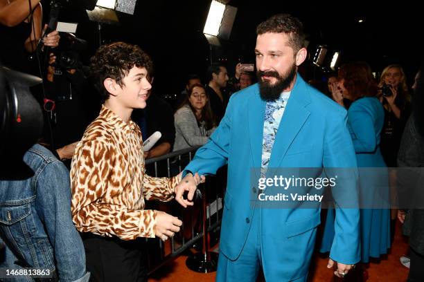 Noah Jupe and Shia LaBeouf