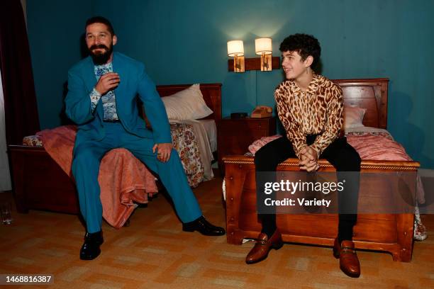 Shia LaBeouf and Noah Jupe