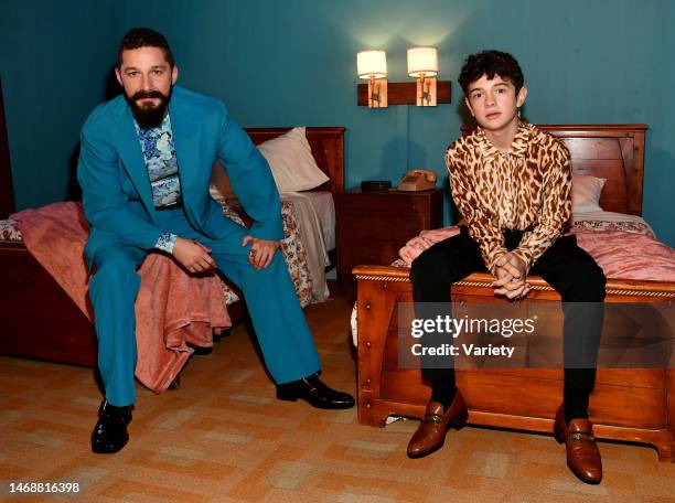 Shia LaBeouf and Noah Jupe