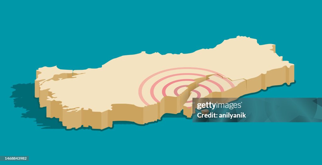 Terremoto en el pavo