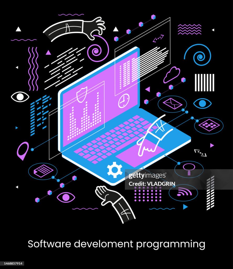 Programming Web Bannertechnology Process Of Software Development High ...