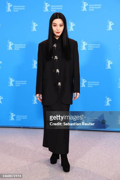 Fan Bingbing attends the "Green Night" photocall during the 73rd Berlinale International Film Festival Berlin at Grand Hyatt Hotel on February 23,...